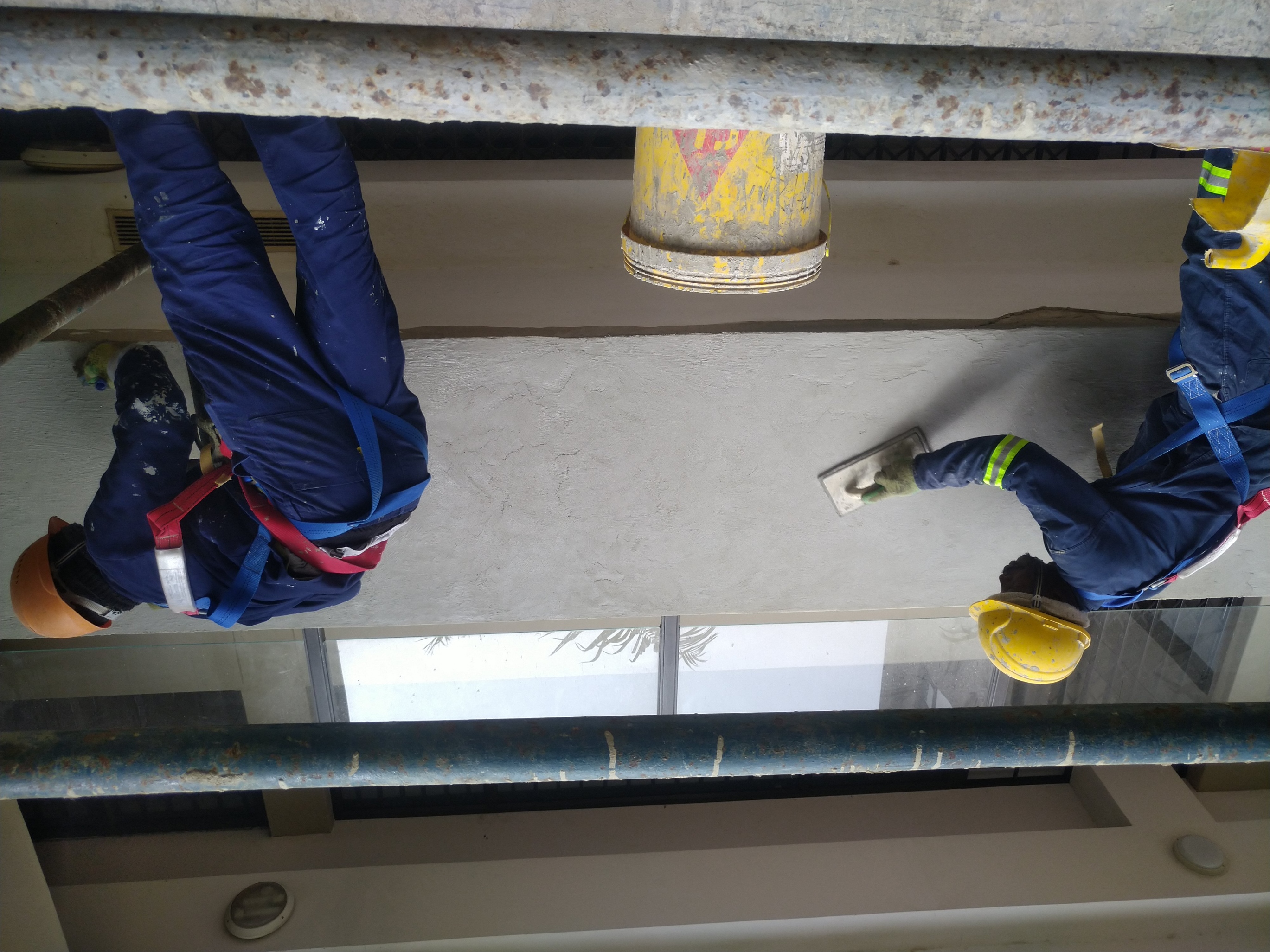 SikaTop Seal 107 application